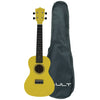 Vault Concert Ukuleles Yellow Glossy Vault UK-003 Concert Colourful Ukulele 23 inch With Gig Bag