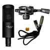 Vault Condenser Microphones Vault CCM-260 Condenser Cardioid Microphone with Shockmount and XLR cable