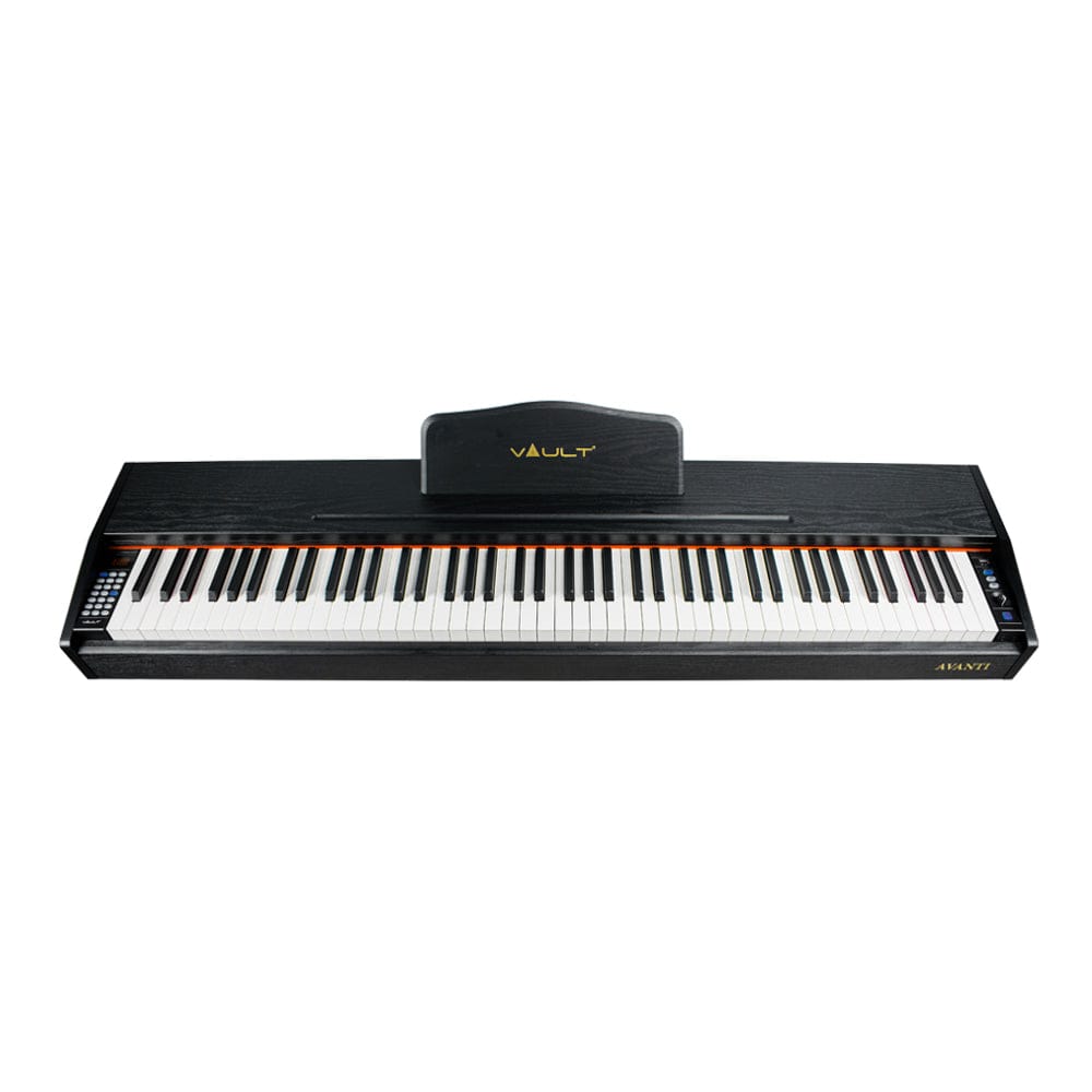 Vault Digital Pianos Vault Avanti 88 Key Digital Piano with Weighted Keys and U Type Stand