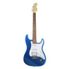 Vault Electric Guitars Metallic Blue / Indian Laurel Vault ST1 Premium Electric Guitar