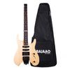 Vault Electric Guitars Natural Vault HL1 Headless Electric Guitar with GigBag