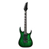 Vault Electric Guitars Nebula Green Burst / Rosewood Vault RG1 Soloist Premium Electric Guitar