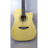 Vault Electro Acoustic Guitars Vault ED-10CE 41 inch Cutaway Electro Acoustic Guitar - Natural - Open Box B Stock