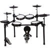 Vault Electronic Drum Kits Vault ED-10M USB Professional 9 Piece Electronic Mesh Drum Kit With Drum Throne, Polishing Cloth, Headphone & Ebook