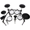 Vault Electronic Drum Kits Vault ED-10M USB Professional 9 Piece Electronic Mesh Drum Kit With Drum Throne, Polishing Cloth, Headphone & Ebook