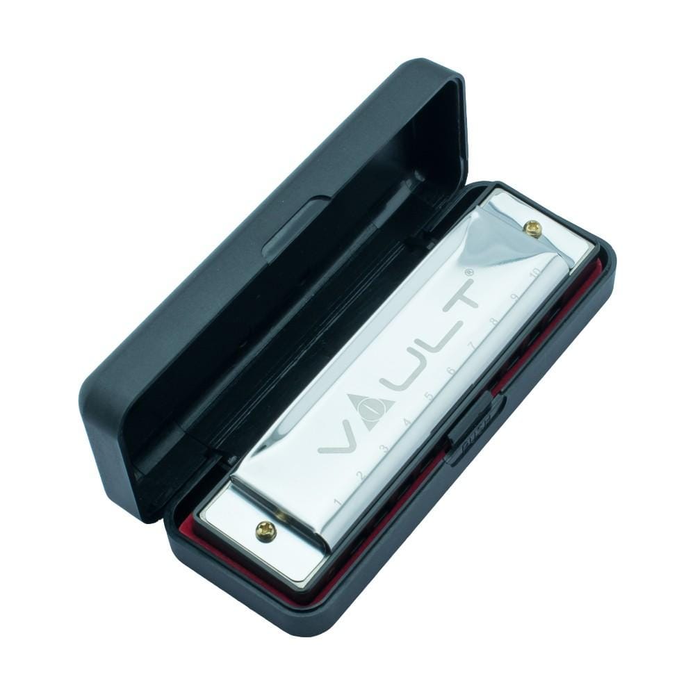 Vault Harmonicas C Vault HA1000 10-Hole Beginner Harmonica