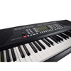 Vault Keyboard Bundles Black Vault KT-61 Keytone Touch Sensitive 61-Key Keyboard With Gigbag, Polishing Cloth, Online Lessons & Ebook