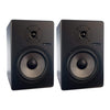 Vault Monitor Speaker Bundles Vault C8 8-Inch Powered Studio Monitor With Isolation Pads, Cables and Ebook - Pair