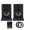 Vault Monitor Speakers BUNDLE Vault C5 5" Powered Studio Monitors Pair