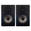 Vault Monitor Speakers Vault C8 8-Inch Powered Studio Monitors With Isolation Foam Pads - Pair