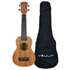 Vault Soprano Ukuleles Acoustic Vault UK-2000S 21-Inch Solid Mahogany Top Premium Soprano Ukulele With Gigbag