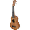 Vault Soprano Ukuleles Natural Vault UK-2000SCE 21-Inch Solid Mahogany Top Premium Electro-Acoustic Soprano Ukulele With EQ & Gigbag