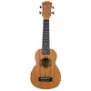 Vault Soprano Ukuleles Natural Vault UK-2000SCE 21-Inch Solid Mahogany Top Premium Electro-Acoustic Soprano Ukulele With EQ & Gigbag