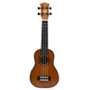 Vault Soprano Ukuleles Vault Performer Pro 21" All Solid Mahogany Premium Soprano Ukulele with Gigbag