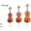 Vault Violins Vault VI1010 3/4 Beginner's Violin With Hard Case, Rosin and Bow