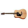 Walden Acoustic Guitars Natural Walden D350L/W Dreadnought Left Handed Acoustic Guitar With Gig Bag