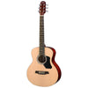 Walden Acoustic Guitars Natural Walden T350 Standard 7/8 Sized Travel Body Acoustic Guitar With Bag