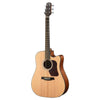 Walden Electro Acoustic Guitars Satin Natural Walden D550CE Natura Series Dreadnought Electro Acoustic Guitar With Gigbag