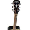 Washburn Acoustic Guitars Washburn WD10B 6-String Acoustic Guitar - Black