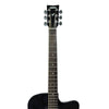 Yamaha Acoustic Guitar Bundles Yamaha FS80C The Ultimate Concert Body Cutaway Acoustic Guitar with Strap, Picks & Ebook