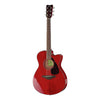 Yamaha Electro Acoustic Guitars Ruby Red Yamaha FSX800C Cutaway Electro Acoustic Guitar