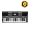 Yamaha Keyboard Bundles Yamaha PSR I500 61-Key Portable Keyboard with Polishing Cloth, Dust Cover, Online Lessons, Stand & Ebook