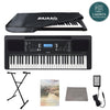 Yamaha Portable Keyboards E373 / BUNDLE Yamaha PSR-E373 Touch Sensitive Portable Keyboard with Adapter