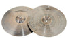 Zultan Hi Hat Cymbals Zultan 15inch Hi-Hat Dark Matter