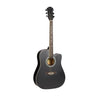 Vault ED-10C 41 inch Cutaway Acoustic Guitar with Bag, Strings, Straps, Picks, Stringwinder & Polishing Cloth