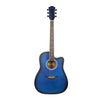 Vault ED-10C 41 inch Cutaway Acoustic Guitar with Bag, Strings, Straps, Picks, Stringwinder & Polishing Cloth