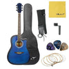 Vault ED-10C 41 inch Cutaway Acoustic Guitar with Bag, Strings, Straps, Picks, Stringwinder & Polishing Cloth