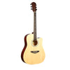 Vault ED-10C 41 inch Cutaway Acoustic Guitar with Bag, Strings, Straps, Picks, Stringwinder & Polishing Cloth