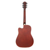 Vault ED-10C 41 inch Cutaway Acoustic Guitar with Bag, Strings, Straps, Picks, Stringwinder & Polishing Cloth